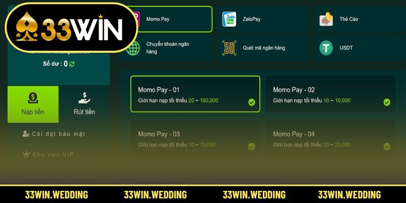 Hướng dẫn từng thao tác cụ thể để nạp tiền dễ dàng